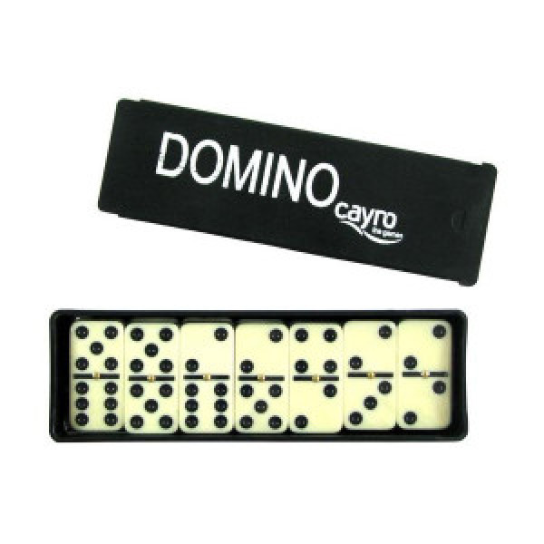 Joc Domino Clasic Cayro 28 piese cu insertie de metal CYR0450