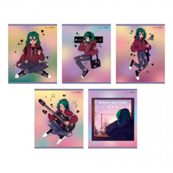 Caiet A5 48f Талантливая девушка (Эксклюзив) ТКБ488684 patr