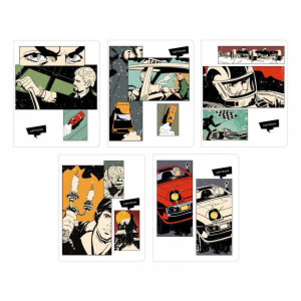 Caiet A5 48f Comic strip ТКП487960 patr Coperta plastic