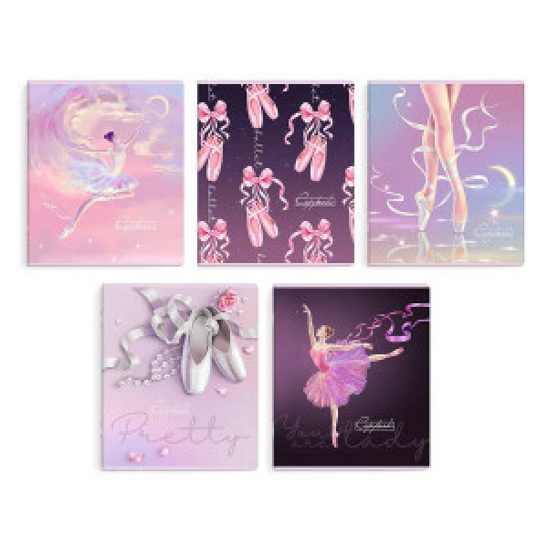 Caiet patr. A5 48 foi БАЛЕРИНА 66719/ 5