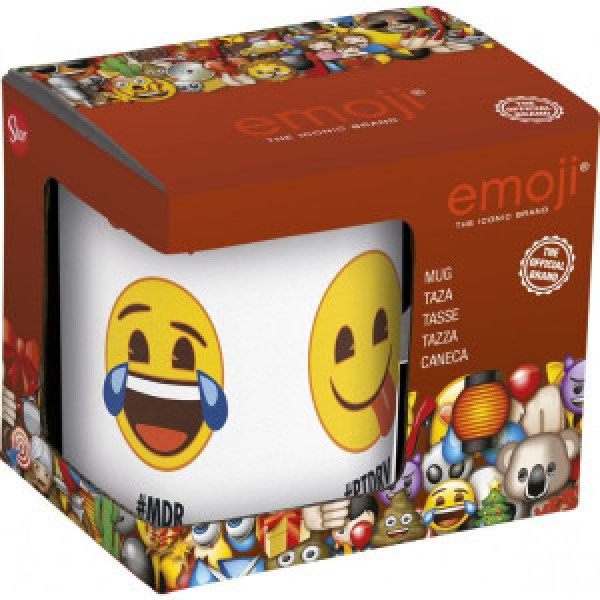 Cana ceramica in cutie cadou 325 ml Эмодзи Lol