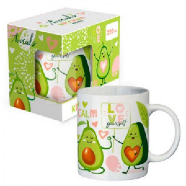 Cana - Кружка в подарочной упаковке Авокадо, 220 мл