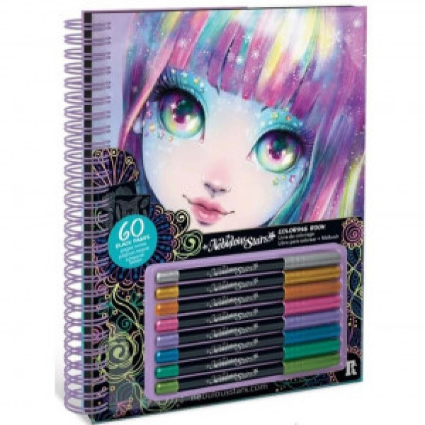 Carnet 11136 Nebulous Stars cu pagini negre (Metallic Pens) (6buc)