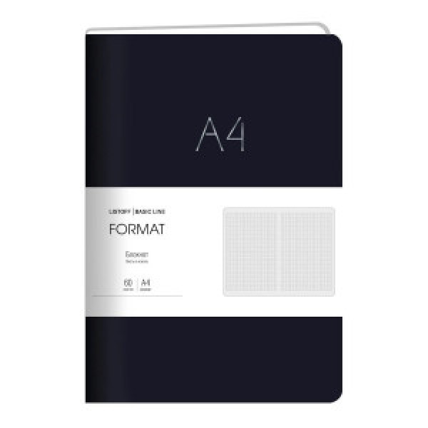 Carnet A4 60 foi Format. No 1 БФФК4604334 piele artif. Patr