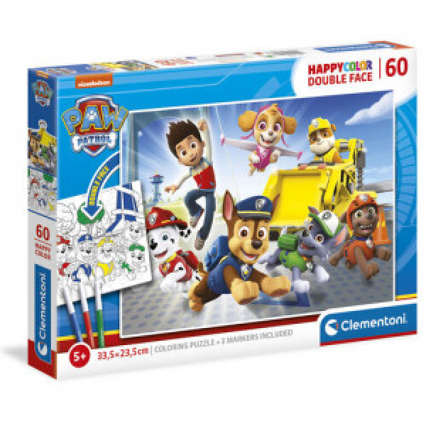 Clementoni 26097 Puzzles 60 PAW Patrol