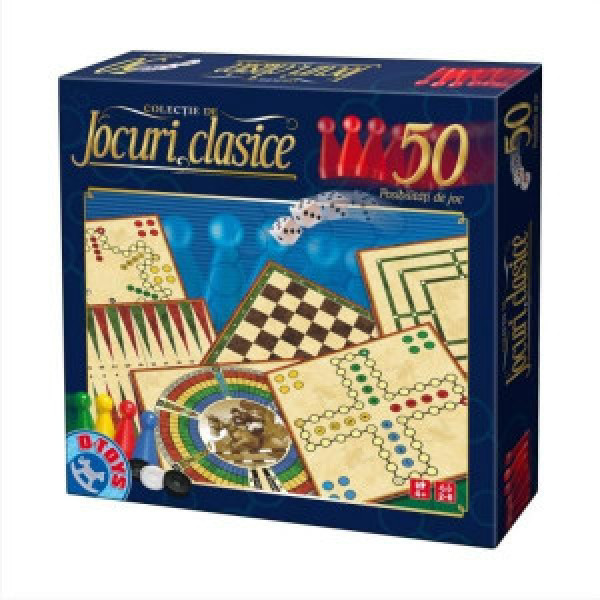 Colectie 50 jocuri clasice de societate 50953