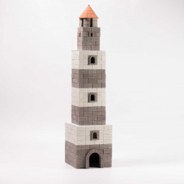 Constructor Turn Patrat de tip lego din gips