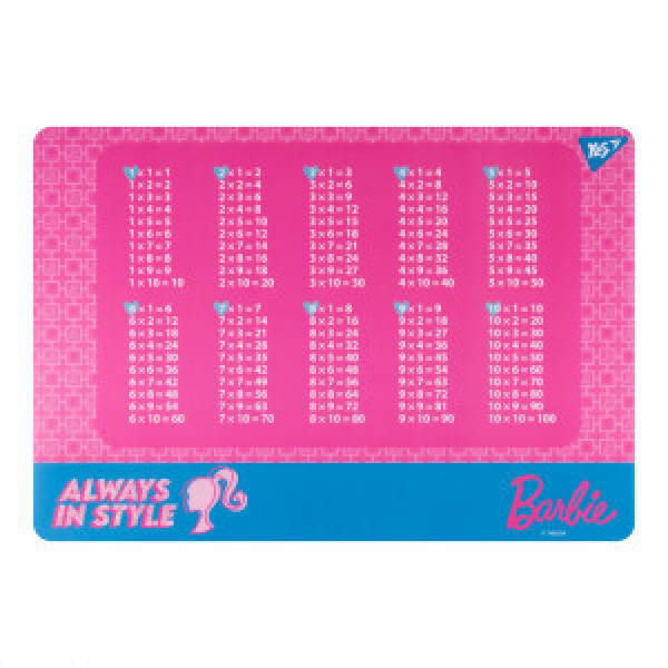 Covoras  Yes tabla inmultirii Barbie  492257