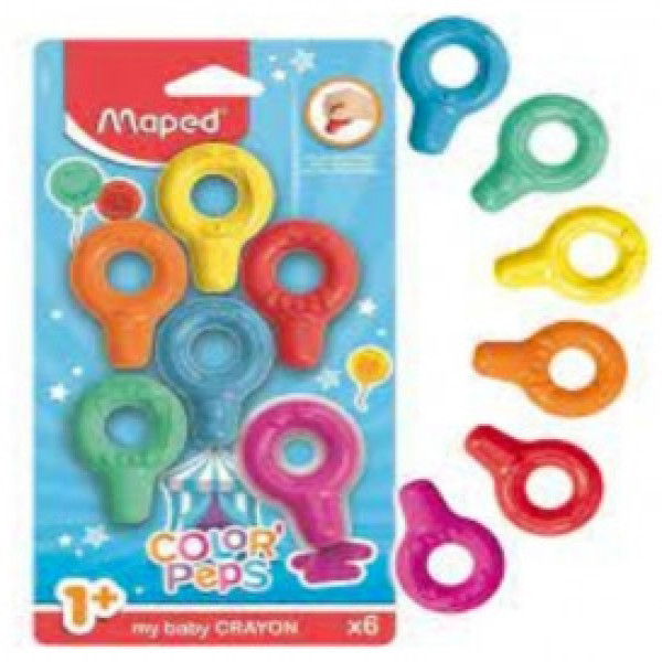 Creioane ceara MAPED Baby 6 cul_863806