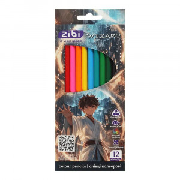Creioane Color Anime, 12 Pcs ZB.2456