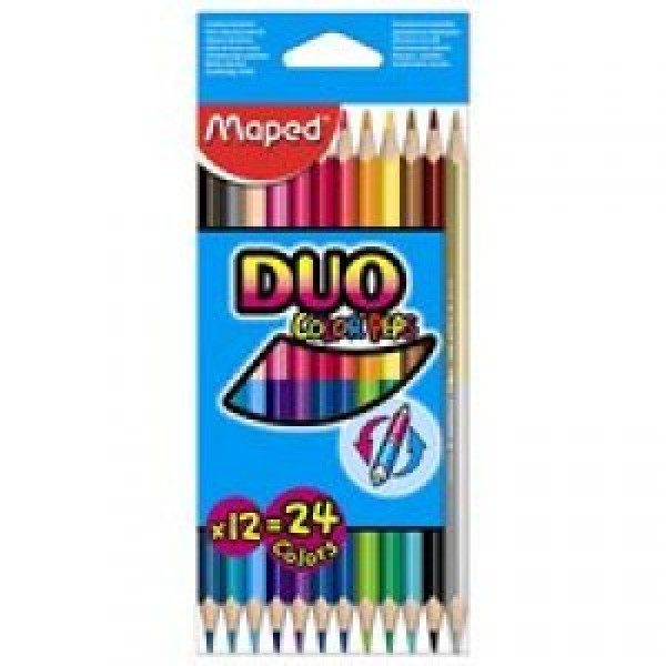 Creioane color MAPED DUO 12 buc-24 cul_829600FC