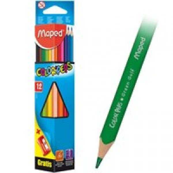 Creioane colorate MAPED Infinity 12 culori_861600