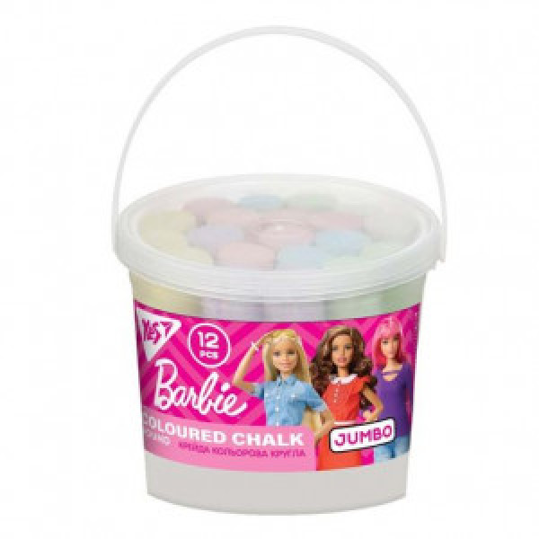 Creta color(caldarusa) 12buc YES Barbie JUMBO_400454