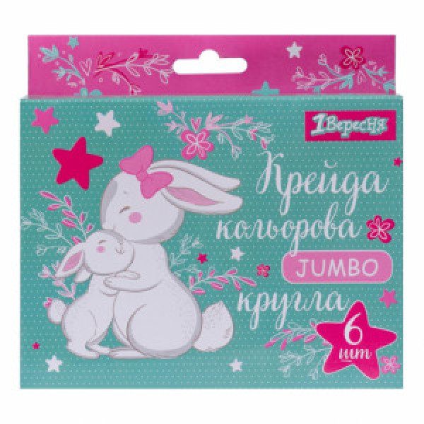 Creta color Вересня Bunny 6 pcs JUMBO 400429