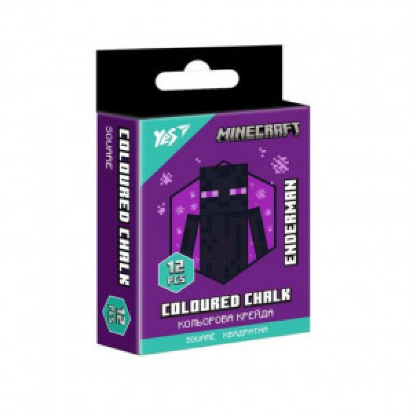 Creta color YES 12 pcs Minecraft 400483