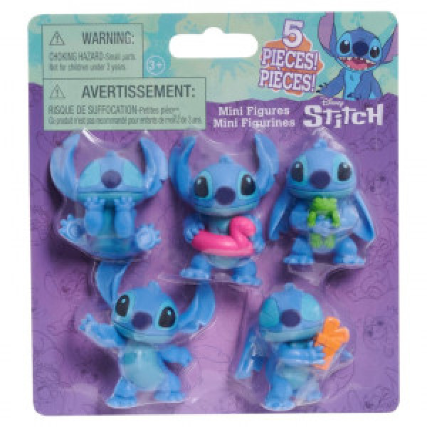 Disney Stitch Set 5 mini-figurine blister 46267