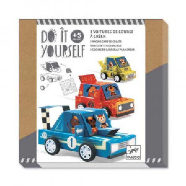 DJ07932 Set creatie Masini de curse-pariul