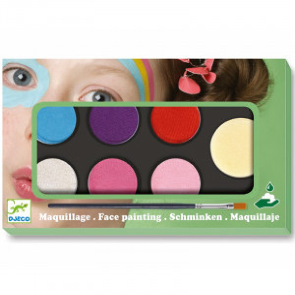DJ09231. MAKE-UP - Paleta 6 culori dulci