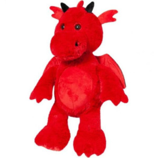 Dragon Louis rosu h=35cm Art.493