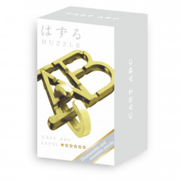 Eureka 515171 Mini Huzzle ABC* -gold-
