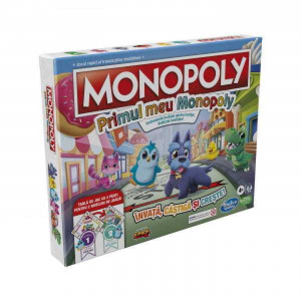 Joc MONOPOLY Discover Primul meu Monopoly (RO) F4436