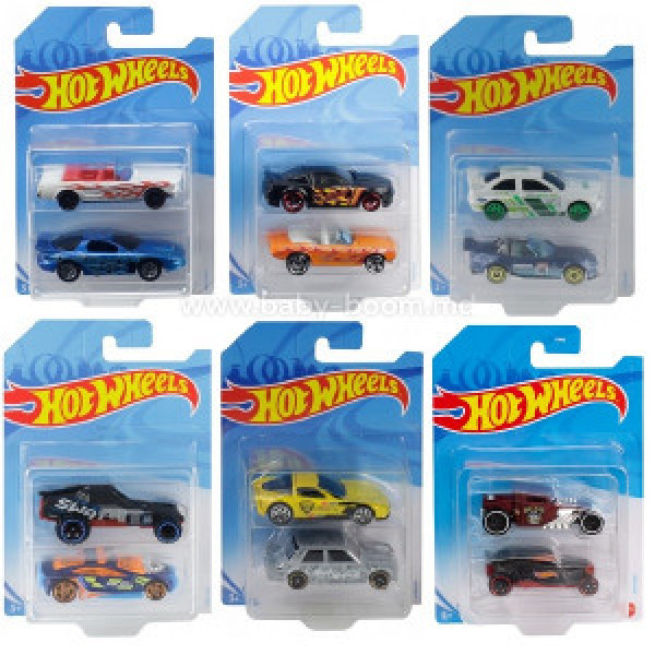 FVN40 Set masini HW Basic Car 2-Pack Asst