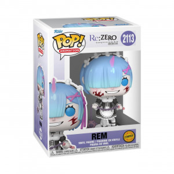 Figurina FUNKO POP! Re:ZERO - Rem (w/ CH) 86513F