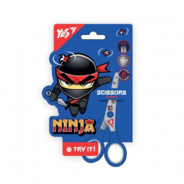 Foarfece copii YES "Ninja" 13см_480427 (1) 