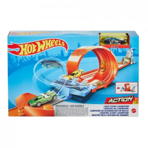 GTV13 Pista Hot Wheels Campion Stunt Loop Action