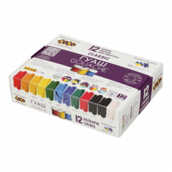 GUAS Classic 12 Colors X 20Ml Kids Line ZB.6612