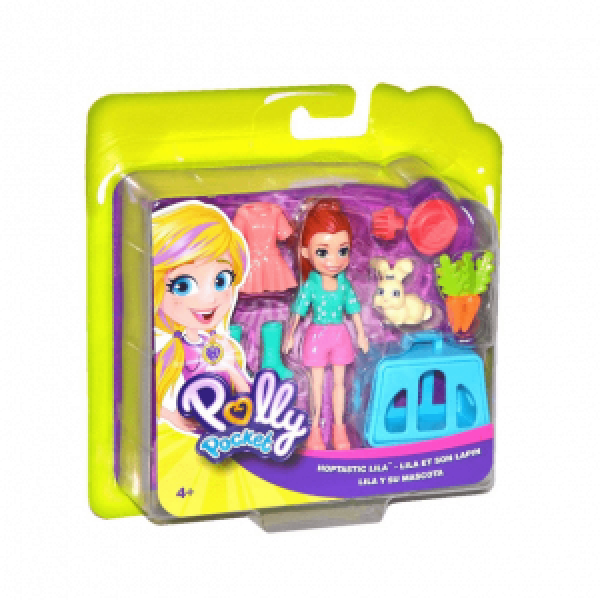 GDM11 Set de joaca Polly Pocket "Lila si Mascota sa"