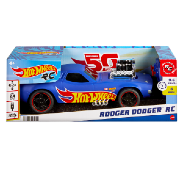HTP54 Masina cu telecomanda Hot Wheels 1:16 Rodger Dodger