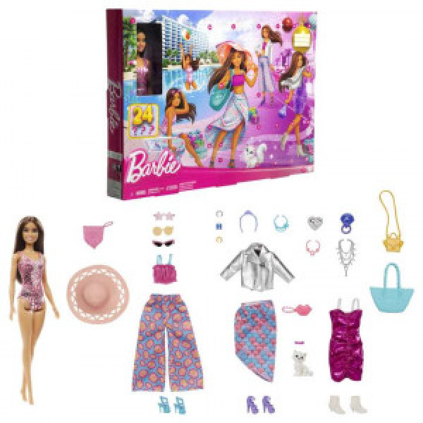 HKB09 Calendarul Advent Barbie 24 surprize