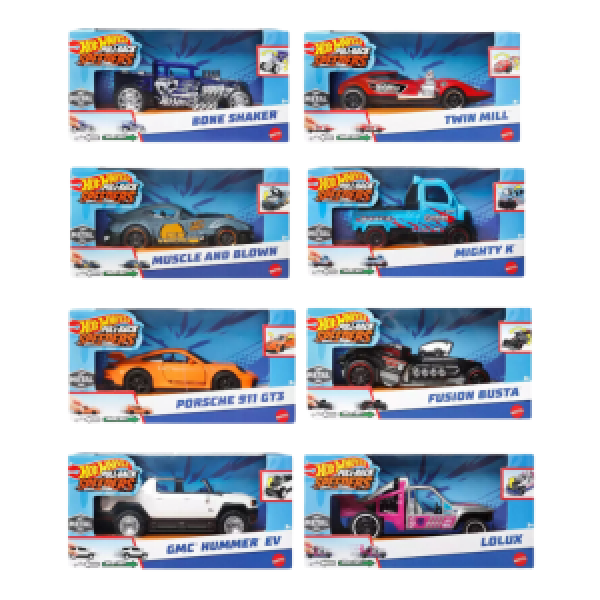 HPR70 Masina Hot Wheels de inertie Pull-Back Speeders (as.)