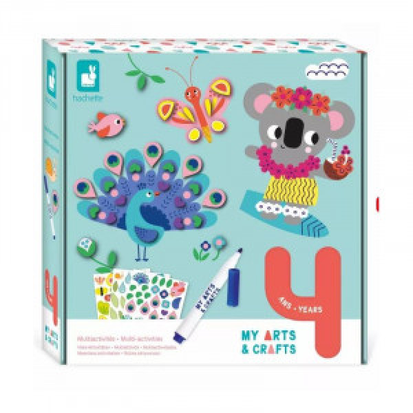 J07747 Set creativ cu activitati 4+