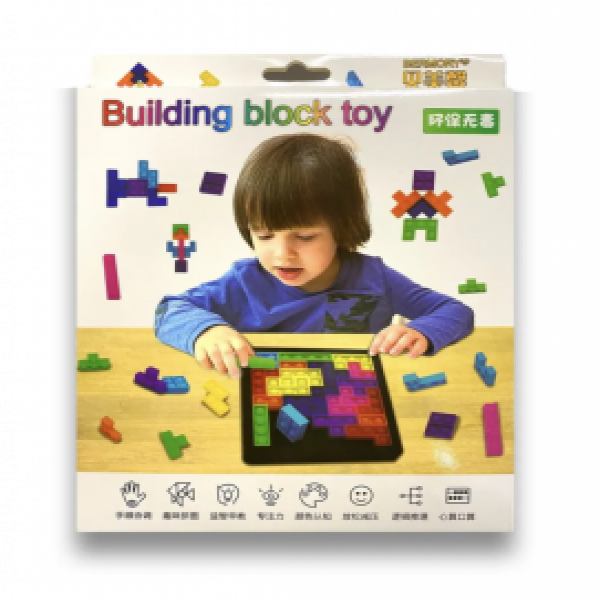 J118 JOC Building block toy antistres Залипательные пузырьки Тетрис