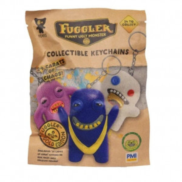 Jucarie de plus - breloc FUGGLER Figural keychain in blind pack (S3), 6 cm FG8304