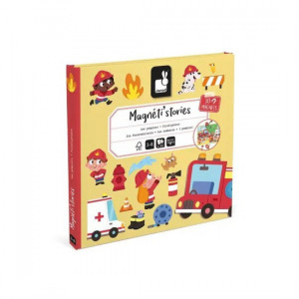 JANOD Joc Carte Magnetica - Firefighters J05453