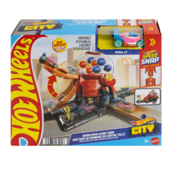 JBM62 Set de joaca Hot Wheels City Magazin de Dulciuri
