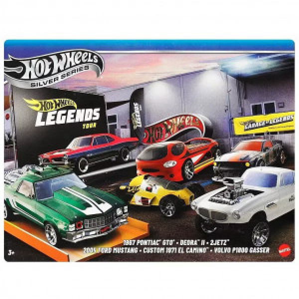 JBY78 Set 6 Masini Hot Wheels Legends Tour 1:64