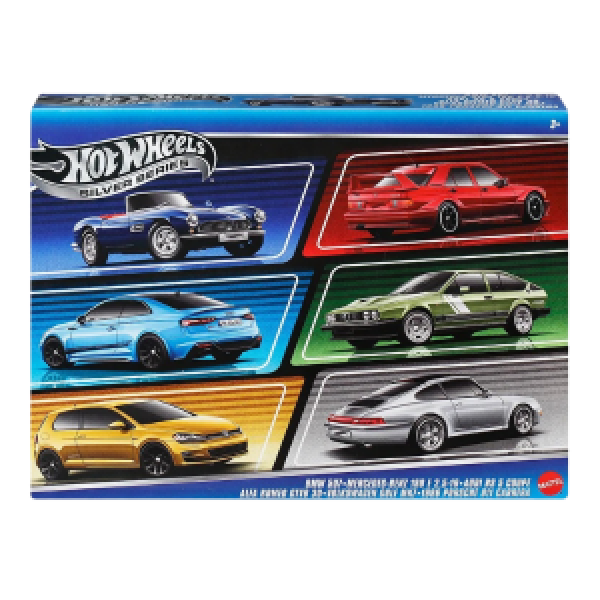 JBY79 Set 6 Masini Hot Wheels Euro Style 1:64