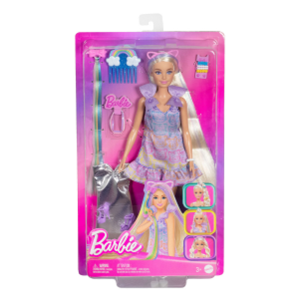 JCT72 Papusa Barbie Fun &amp; Fancy cu accesorii pentru coafat