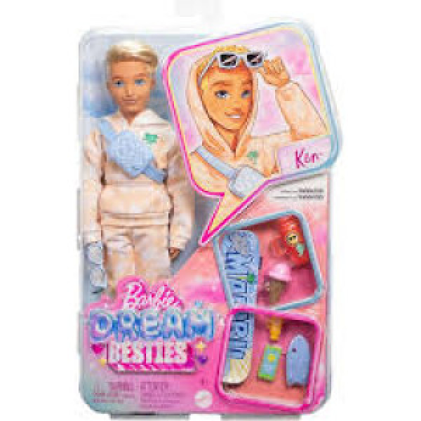 JDD75 Papusa Barbie Dream Besties Ken cu accesorii