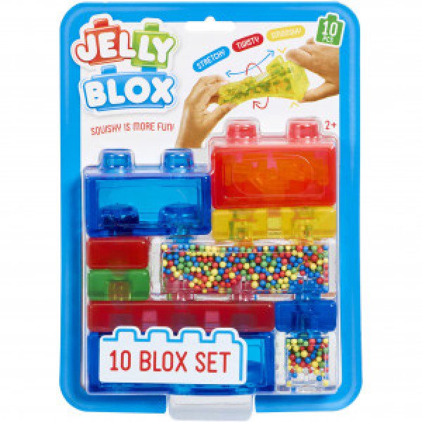 Jelly Blox - Set de joaca, 10 piese 934840 Jelly Blox - 10 Piece Set CDU