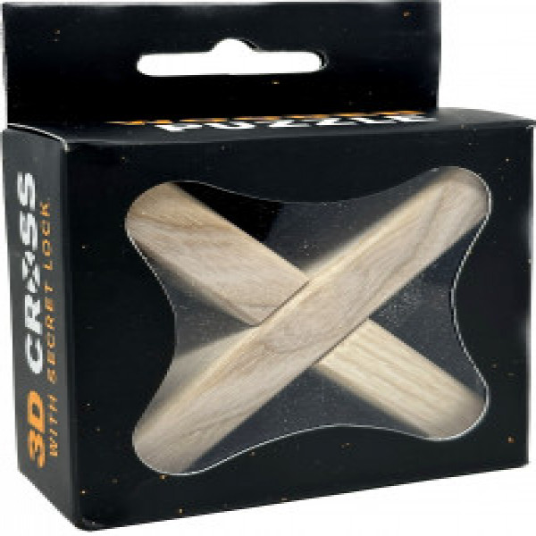 Joc de logica IQ Wooden Cross 0425