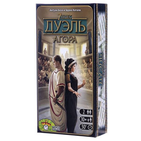 Joc de masa 7 чудес: Дуэль - Агора (рус.) доп. БП-00004489 7 Wonders Duel: Agora