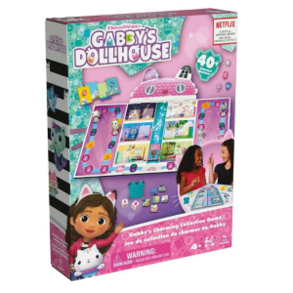 Joc de societate «Aduna talismanele», Gabby’s Dollhouse 6067032