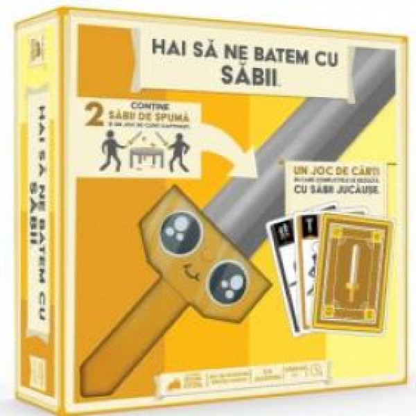 Joc de societate Hai sa ne batem cu sabii EKISWRD01RO