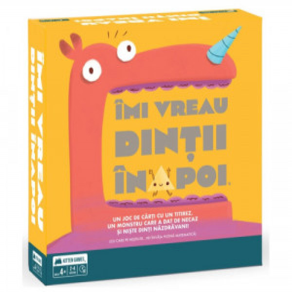 Joc de societate Imi vreau dintii inapoi (KIDS LINE) EKITHBK01RO