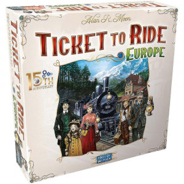 Joc de societate TICKET TO RIDE 15TH ANNIVERSARY L. Engleza 720033